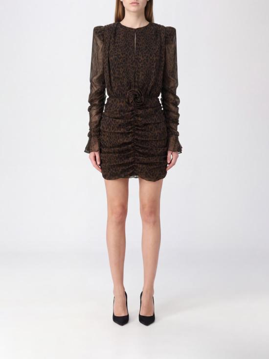 26FW 로테이트 숏 원피스 1166263088 3088 Brown