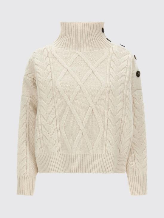 26FW 이브살로몬 터틀넥 27W27WKH50558MALC A1069 White - YVES SALOMON