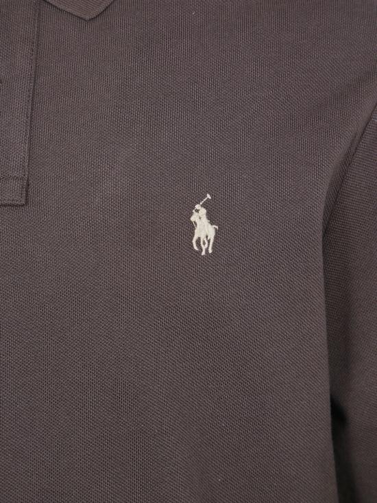 26FW 폴로 랄프로렌 클래식 핏 코튼 폴로 셔츠 710680790 503 Brown - POLO RALPH LAUREN