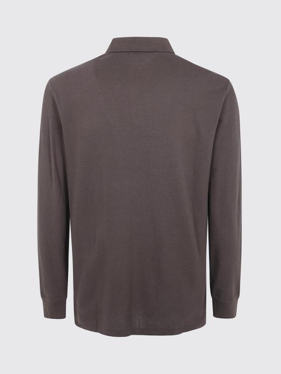 26FW 폴로 랄프로렌 클래식 핏 코튼 폴로 셔츠 710680790 503 Brown - POLO RALPH LAUREN
