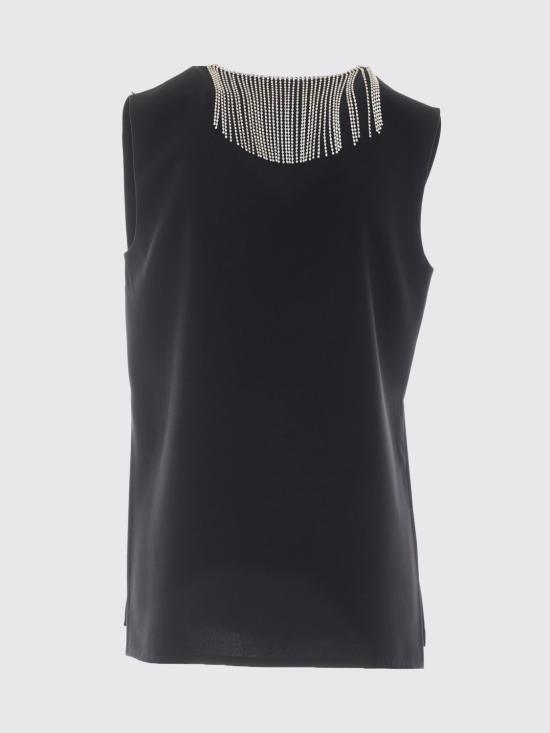 26FW 스포트막스 민소매 티셔츠 2622166031600 SPXFAGLIA 003 Black - SPORTMAX