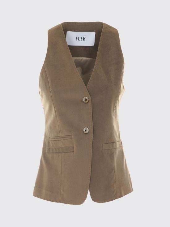 26FW 엘레 베스트 EFW260071 FANGO Beige - ELEH
