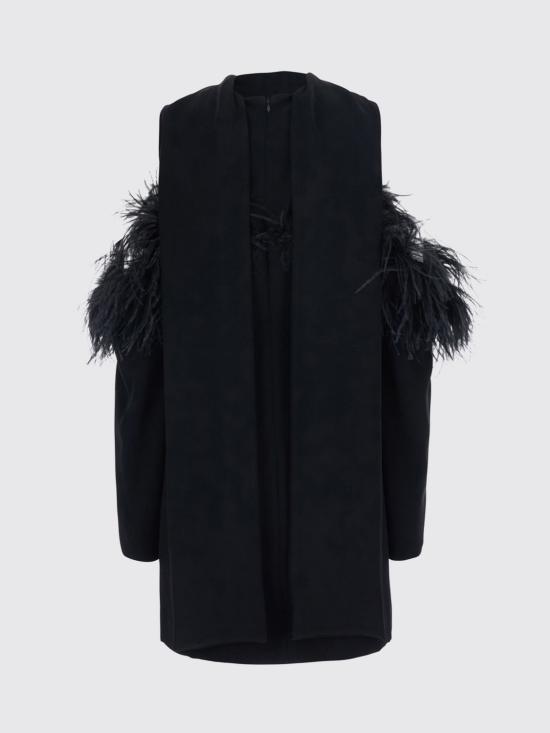 26FW 파로쉬 미디 원피스 D731392POKER26 013 Black - PAROSH