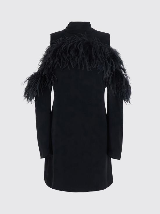 26FW 파로쉬 미디 원피스 D731392POKER26 013 Black - PAROSH