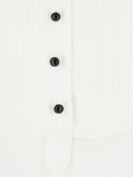 26FW 엠포리오 아르마니 블라우스 EW006388AF31480 U0002 White - EMPORIO ARMANI