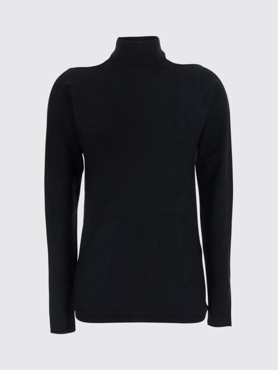 26FW 세미쿠튀르 터틀넥 S6WC33 Y690 Black - SEMI-COUTURE