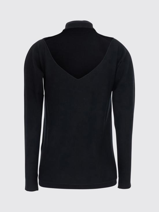 26FW 세미쿠튀르 터틀넥 S6WC33 Y690 Black - SEMI-COUTURE