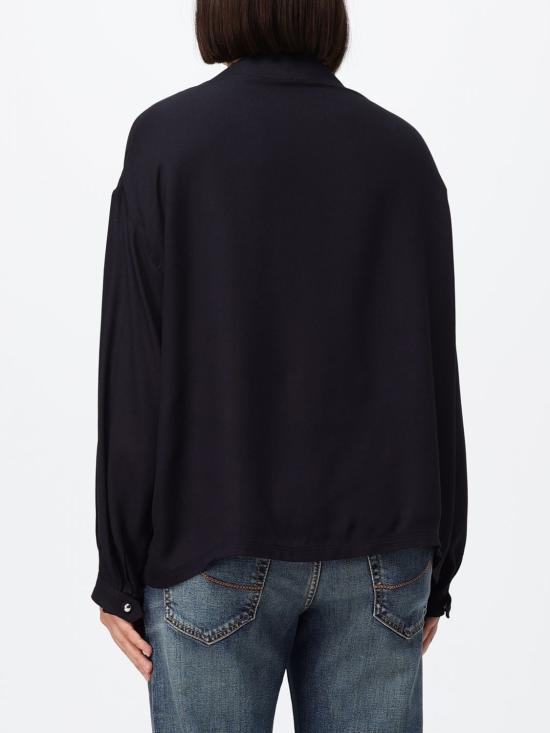 26FW 핑코 탑 107843A3OP G03 Navy - PINKO