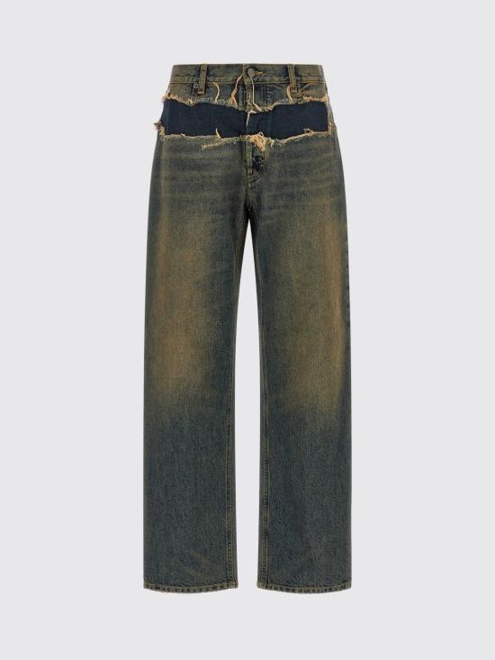 26FW 마르지엘라 디스트레스드 스트레이트 레그 데님 팬츠 S29LA0110M30066 967 Blue - MAISON MARGIELA