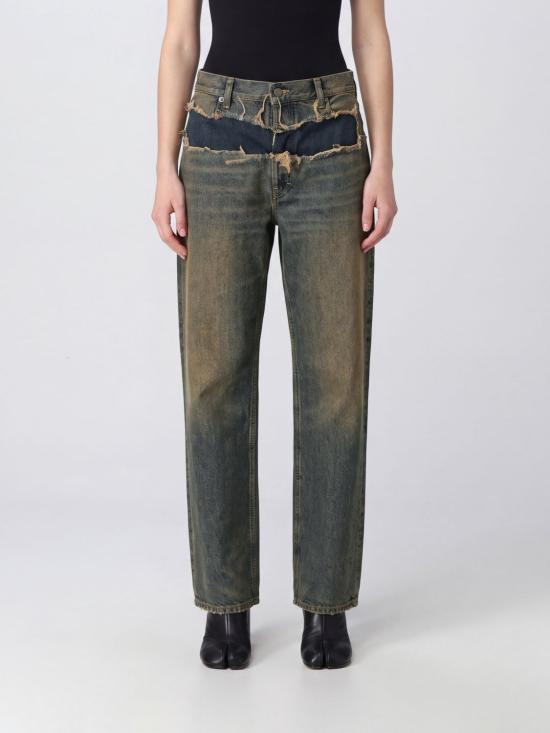 26FW 마르지엘라 디스트레스드 스트레이트 레그 데님 팬츠 S29LA0110M30066 967 Blue