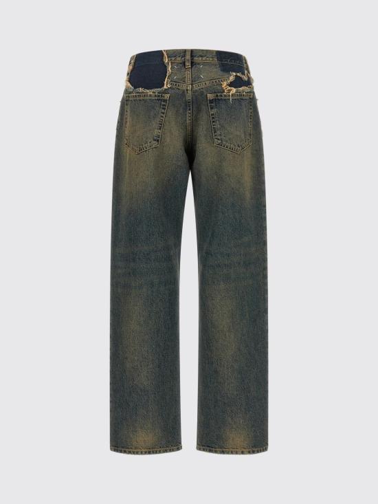 26FW 마르지엘라 디스트레스드 스트레이트 레그 데님 팬츠 S29LA0110M30066 967 Blue - MAISON MARGIELA