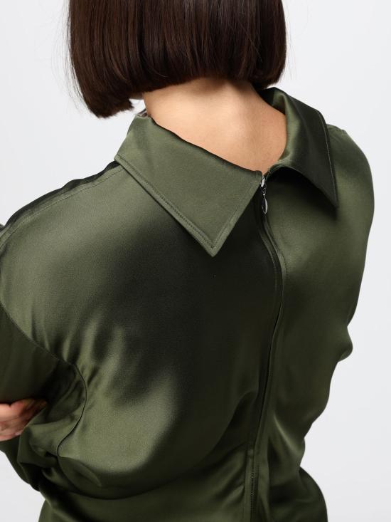 26FW 토템 블라우스 254WRT0618FB0020 136 Green - TOTEME