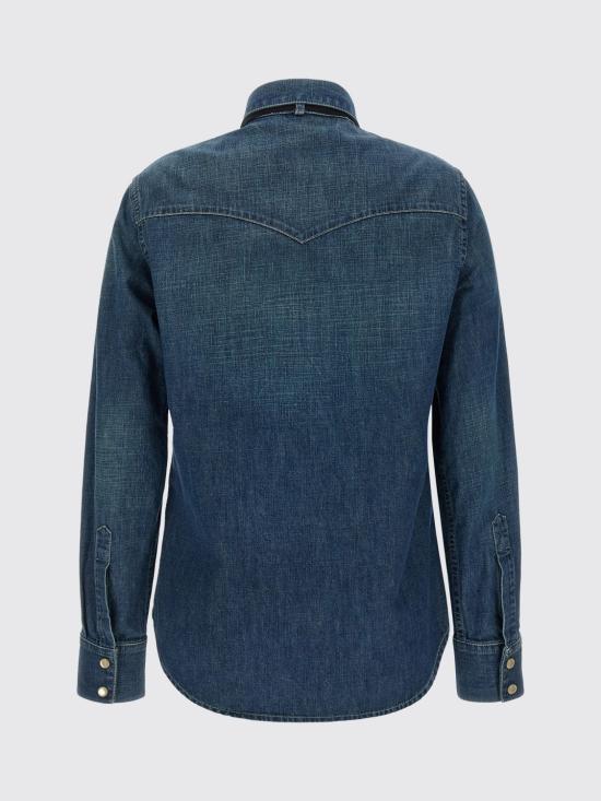 26FW 발렌티노 가라바니 데님 셔츠 DB03MAC7 558 Blue - VALENTINO GARAVANI