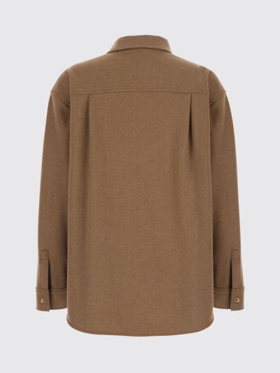 26FW 막스마라 LADINO 카멜 헤링봉 셔츠 자켓 2621916062600 001 Beige - MAX MARA