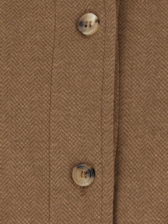 26FW 막스마라 LADINO 카멜 헤링봉 셔츠 자켓 2621916062600 001 Beige - MAX MARA