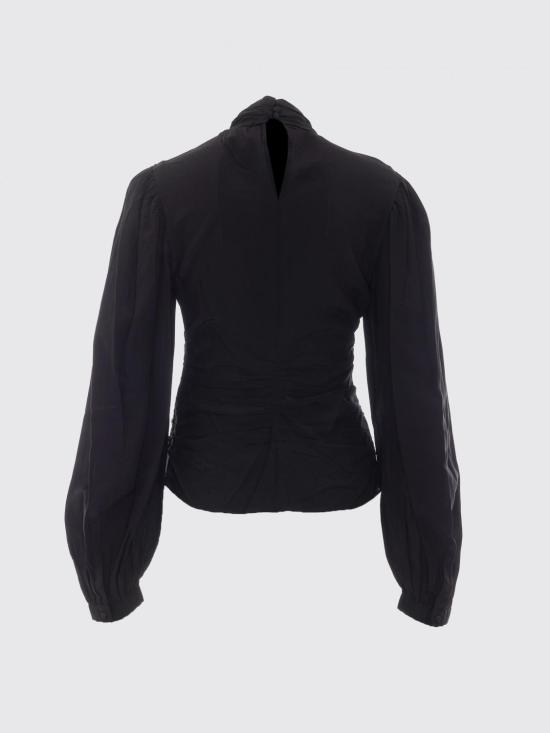 26FW 이자벨마랑 데스포나 실크 블라우스 데스포나 실크 블라우스 HT0995FAD4J01I 01BK Black - ISABEL MARANT