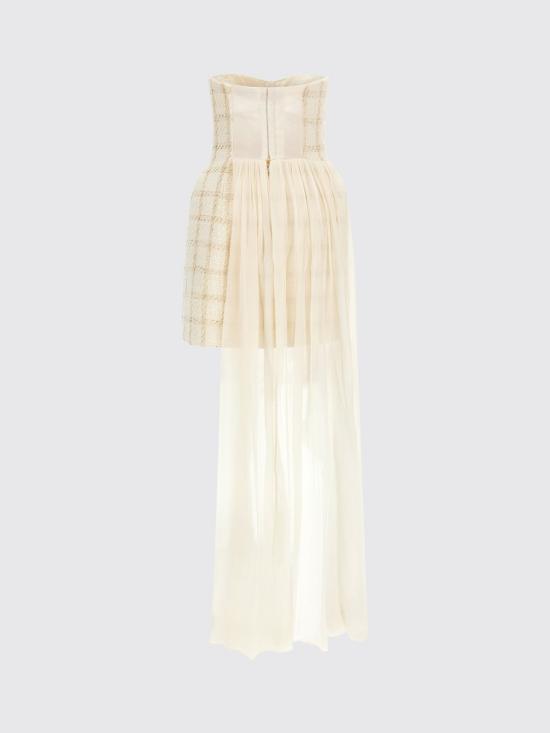 26FW 엘리자베타프랜치 숏 원피스 AB99967E2 193 White - ELISABETTA FRANCHI