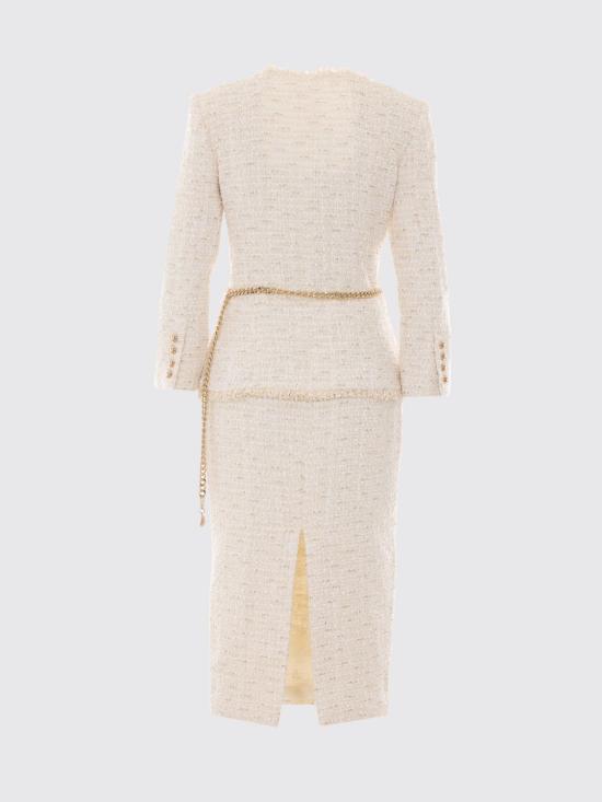 26FW 셀프 포트레이트 미디 원피스 AW26059MAC CREAM White - SELF PORTRAIT