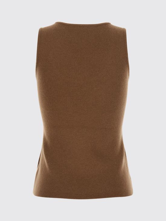 26FW 막스마라 민소매 티셔츠 2621366433600 002 Camel - MAX MARA