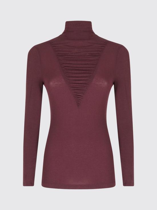 26FW 니사 탑 TOP16787 BORDEAUX Brown - NISSA