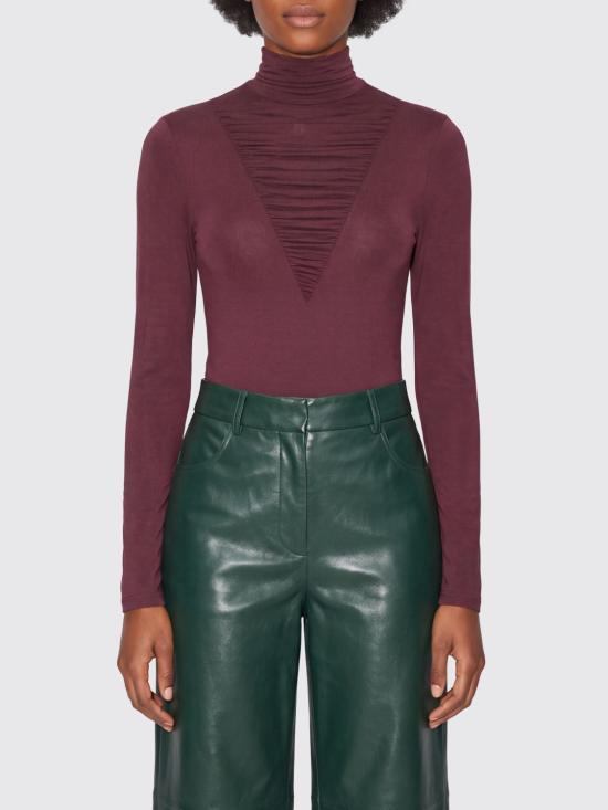 26FW 니사 탑 TOP16787 BORDEAUX Brown