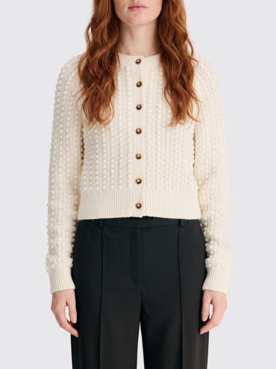 26FW 루루 드 세종 가디건 EDIE IVORY White