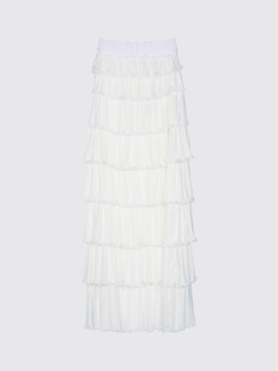 26FW 엘리자베타프랜치 스커트 GO24767E2 360 Ivory - ELISABETTA FRANCHI