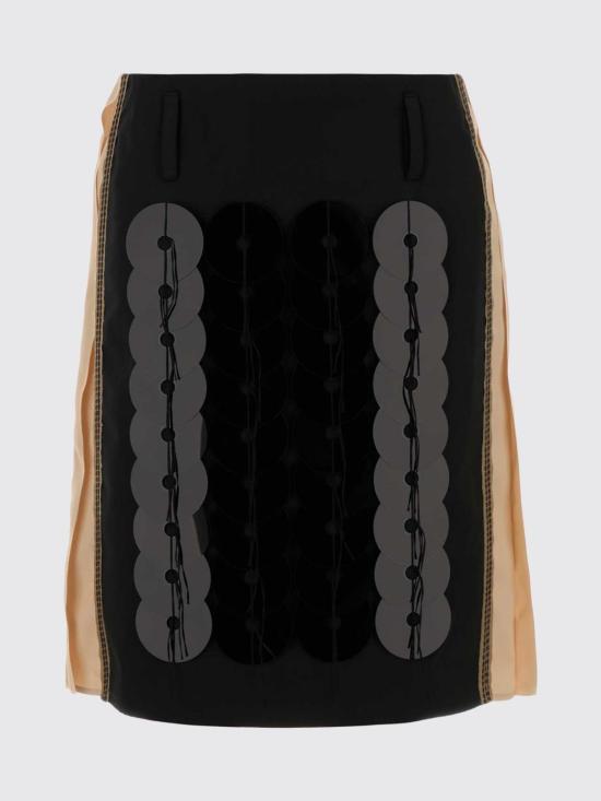 26FW 마르니 스커트 GOMA0896QSUSR036 00N99 Black - MARNI