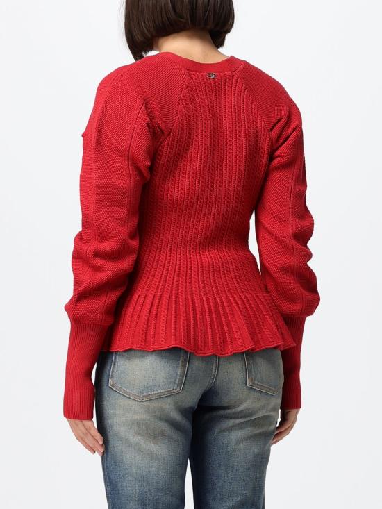 26FW 블루마린 가디건 RF6161MAB34 X0824 Red - BLUMARINE