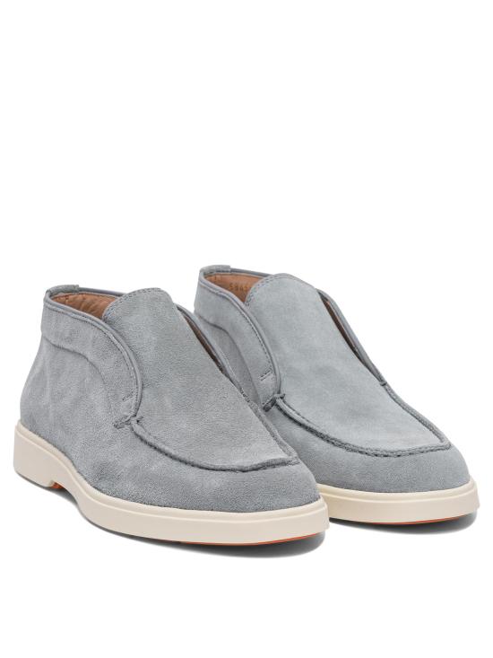 26FW 산토니 로퍼 WUYA58458TISNPYLZ23 Light blue - SANTONI