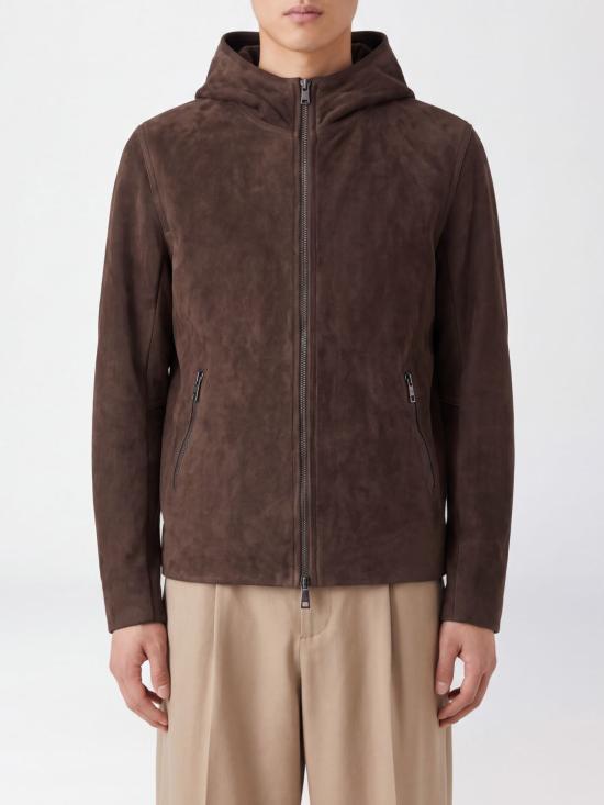 26FW 조르지오 브라토 자켓 GU27F26018MEVL HAVANA Brown