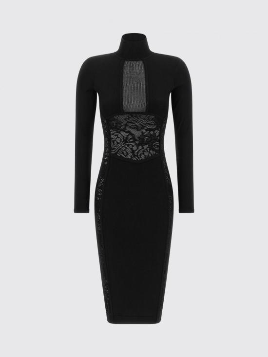 26FW 엘리자베타프랜치 미디 원피스 AM28Q66E2 110 Black - ELISABETTA FRANCHI