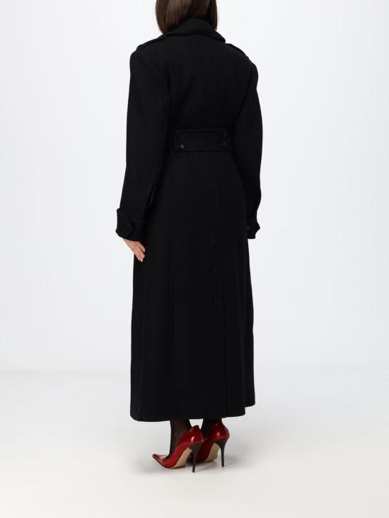 26FW 블루마린 코트 RF6013T901A 22222 Black - BLUMARINE