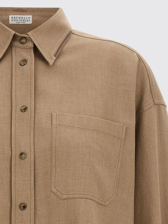 26FW 브루넬로 쿠치넬리 셔츠 MB148M1O26 C006 Colonial - BRUNELLO CUCINELLI