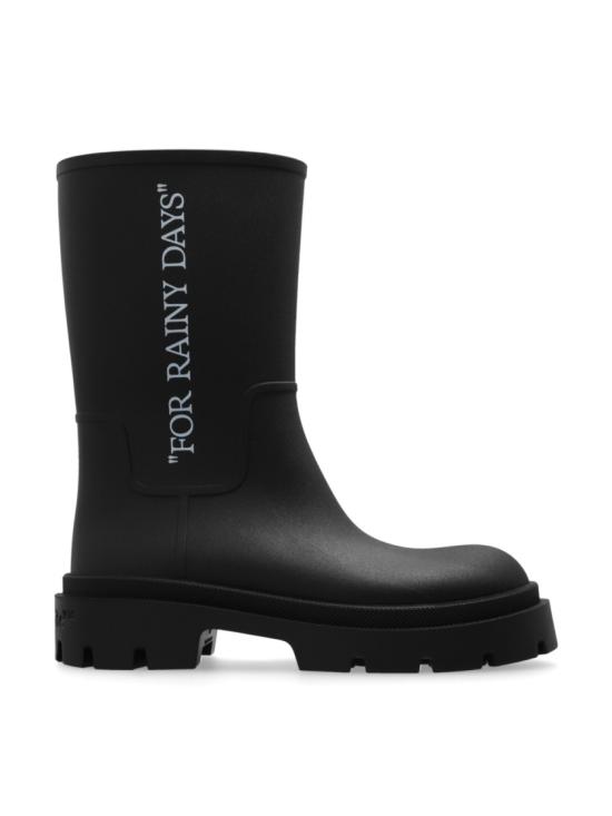 26FW 오프화이트 부츠 OMIE00BC99MAT0011001 Black