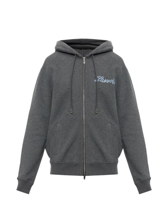 26FW 랑방 후드 티셔츠 RM HO0007 F013 A26 Grey