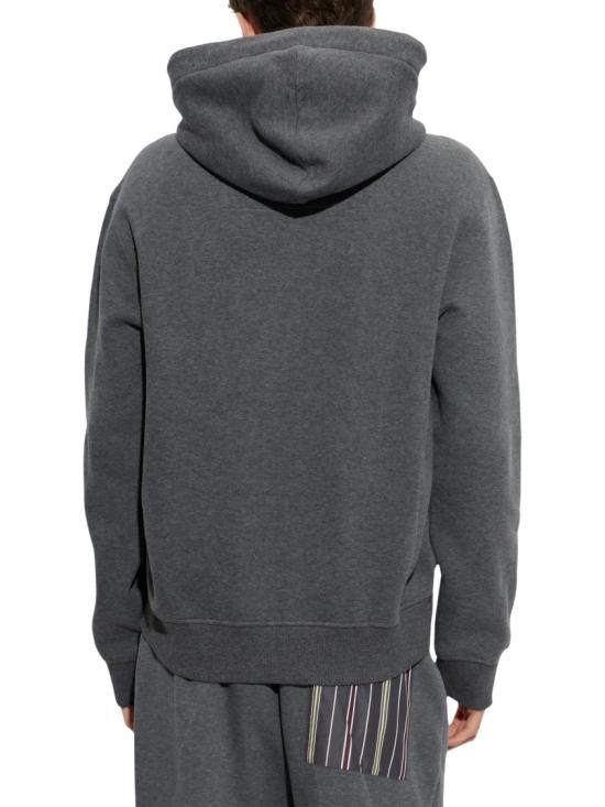 26FW 랑방 후드 티셔츠 RM HO0007 F013 A26 Grey - LANVIN