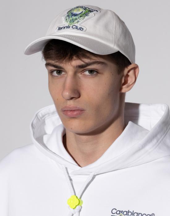 26FW 카사블랑카 볼캡 ASP26HAT00201 White - CASABLANCA