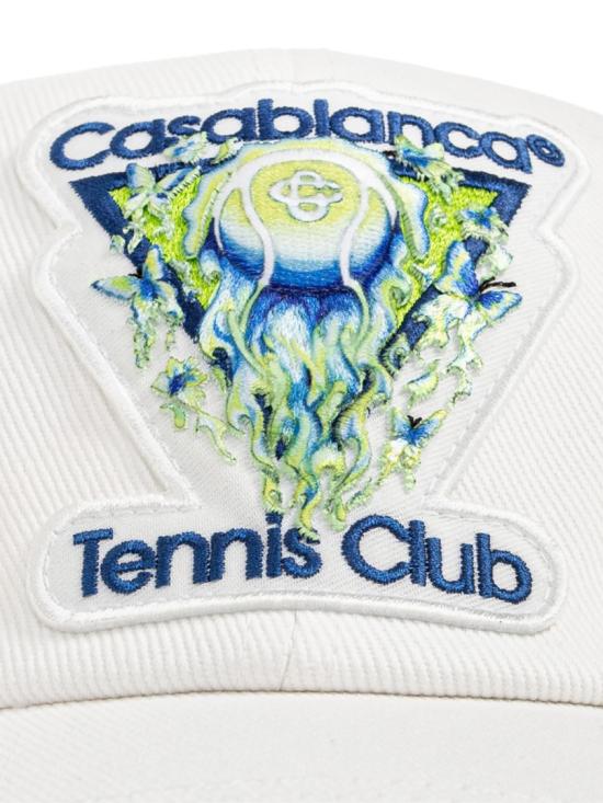 26FW 카사블랑카 볼캡 ASP26HAT00201 White - CASABLANCA