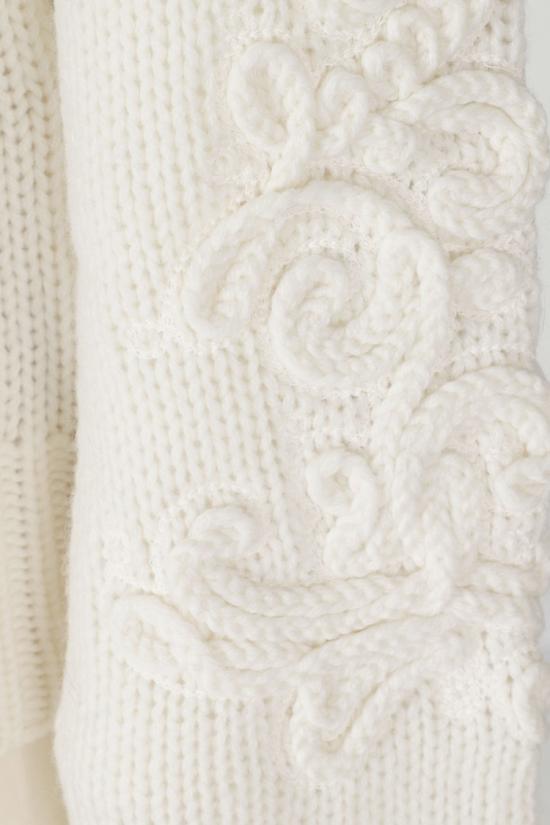 26FW 에르마노 피렌제 니트웨어 D49EM001E54 099 White - ERMANNO FIRENZE