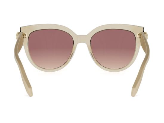 26SS 불가리 선글라스 베이지 Bv40086i 반투명 볼드 캣아이 - BVLGARI