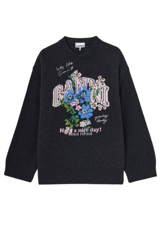 26FW 가니 니트웨어 A1150054252 Black
