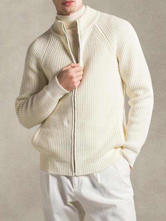 26FW 크루나 니트웨어 CONWAY 1857 White - CRUNA