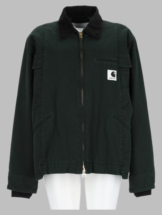 25FW 사카이 X 칼하트 WIP 자켓 25 00990S 551 GREEN