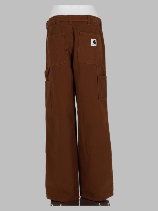 25FW 사카이 X 칼하트 WIP 스트레이트 팬츠 25 00991S 642 BEIGE - SACAI X CARHARTT WIP