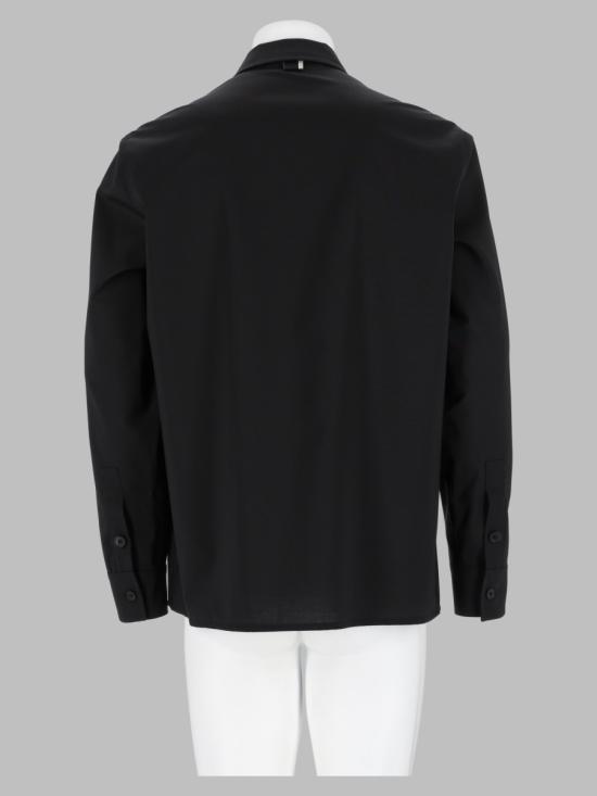 25FW 로우브랜드 긴팔 셔츠 L1HFW25260001 D001 BLACK - LOW BRAND