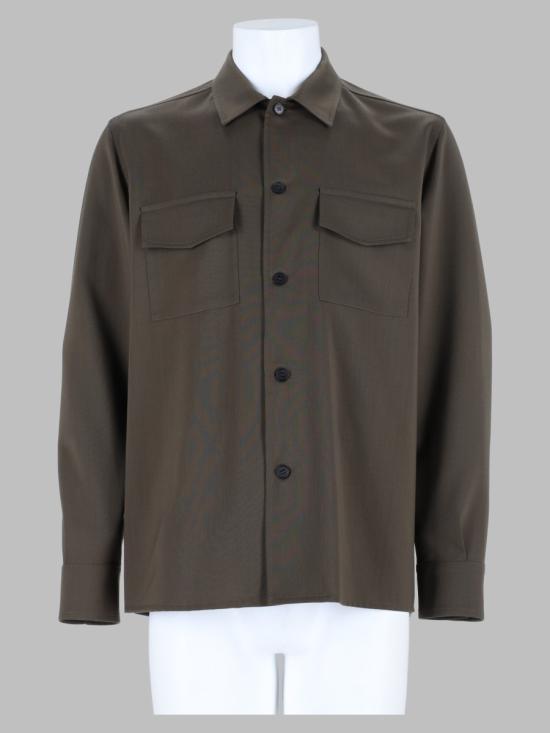 25FW 로우브랜드 긴팔 셔츠 L1HFW25260001 M098 DOVE