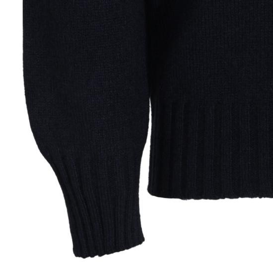26FW 피아젠차 니트웨어 M103000101014044890 Black - PIACENZA 1733