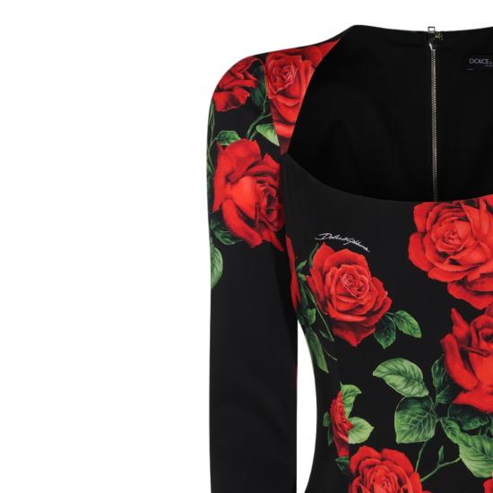 26FW 돌체앤가바나 원피스 F6AWBTFSA9RHN6EJ Black - DOLCE & GABBANA