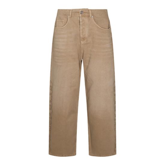 26FW 드롤드무슈 팬츠 BP168CO340BG Brown